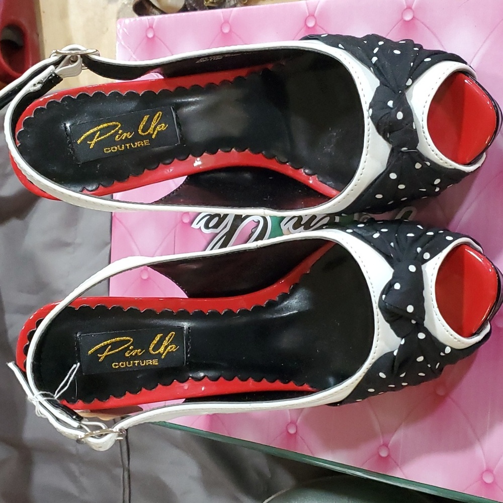Pin up couture heel